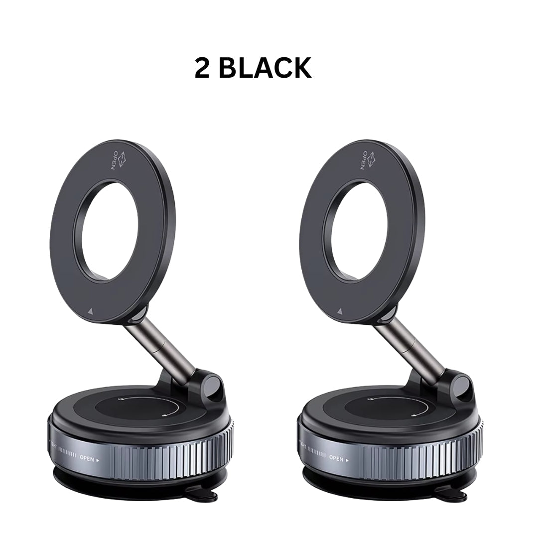 Upgraded 360° Nano Gel Vacuum Magnetic Phone Holder Suction Cup Phone Mount for Car/for Phone