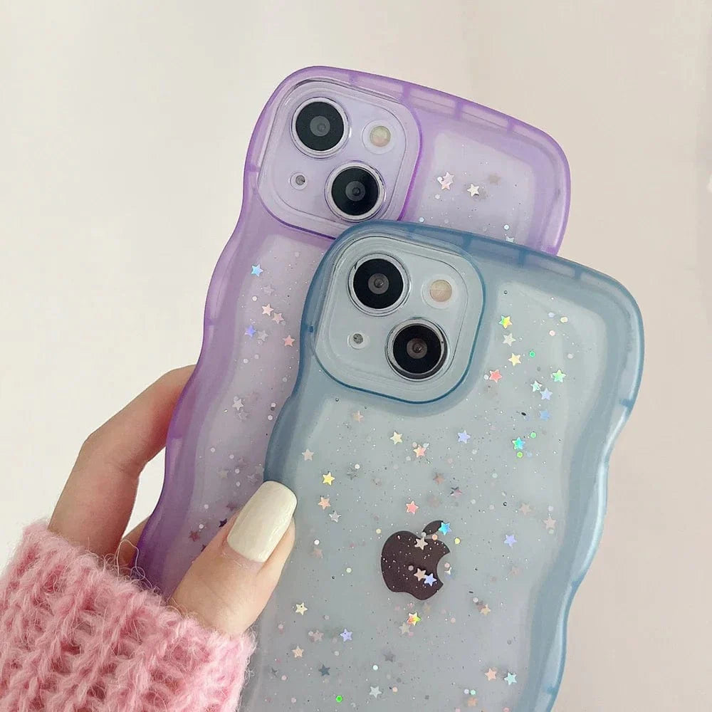 Glue Star Wavy iPhone Case