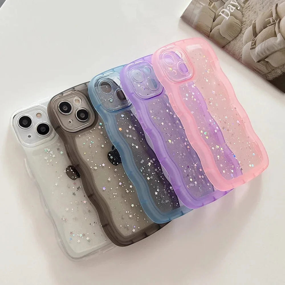 Glue Star Wavy iPhone Case