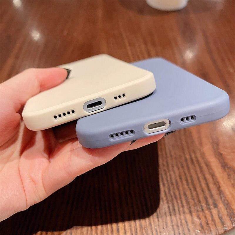 Shockproof Soft Love Heart iPhone Case